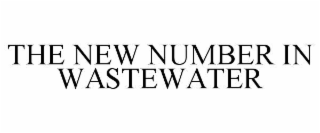 the new number in wastewater