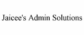jaicee's admin solutions