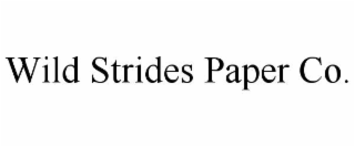 wild strides paper co.