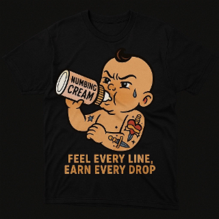 feel every line, earn every drop numbing cream