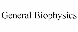 general biophysics