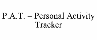 p.a.t. – personal activity tracker