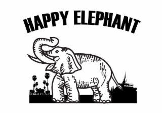 happy elephant