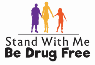 stand with me, be drug free