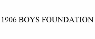 1906 boys foundation