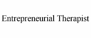 entrepreneurial therapist