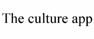 the culture app
