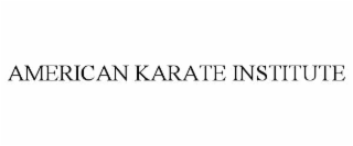 american karate institute