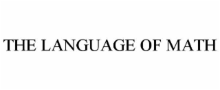 the language of math