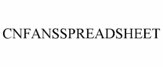 cnfansspreadsheet
