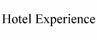 hotel experience