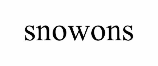 snowons