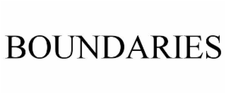 boundaries