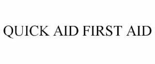 quick aid first aid