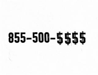 855-500-$$$$