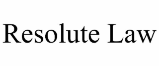 resolute law
