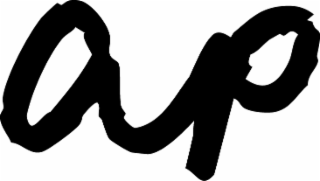 the letters 'a' and 'p'