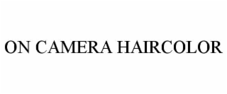 on camera haircolor
