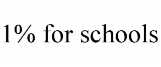 1% for schools