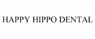 happy hippo dental