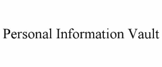 personal information vault