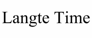 langte time
