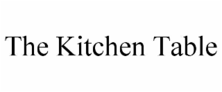 the kitchen table