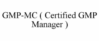 gmp-mc ( certified gmp manager )