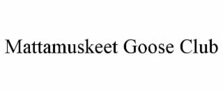 mattamuskeet goose club