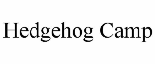 hedgehog camp