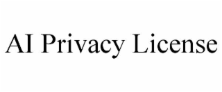 ai privacy license