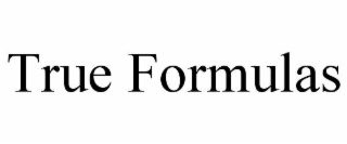 true formulas