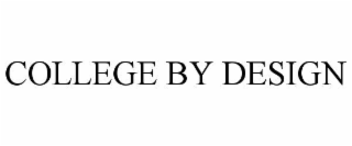 college by design