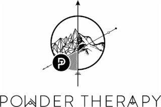 p with a t within the p icon and the word  powder therapy