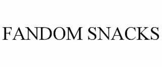 fandom snacks