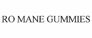 ro mane gummies
