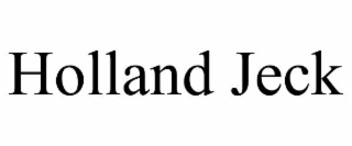 holland jeck