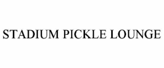 stadium pickle lounge