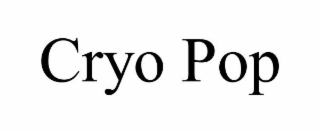 cryo pop