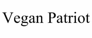 vegan patriot