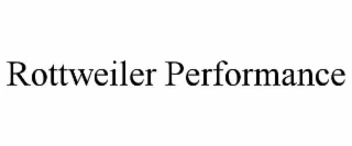 rottweiler performance
