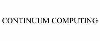 continuum computing