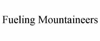 fueling mountaineers
