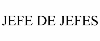 jefe de jefes