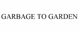 garbage to garden