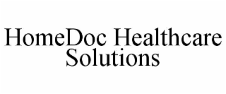 homedoc healthcare solutions