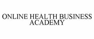 online health business academy