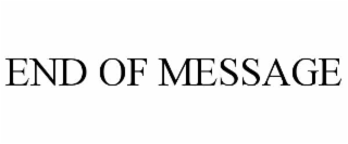 end of message