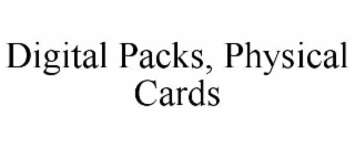 digital packs, physical cards