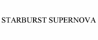starburst supernova
